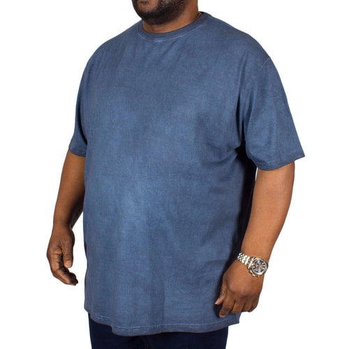 Espionage Acid Wash Tee Blue