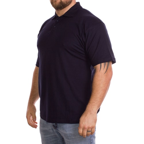 Navy Plain Polo Shirt