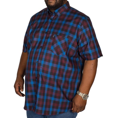 Ben Sherman Multi Gingham Shirt Blue