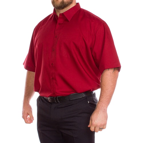 Rael Brook Red Short Sleeve Shirt