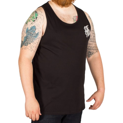 DFND London Plain Vest Black