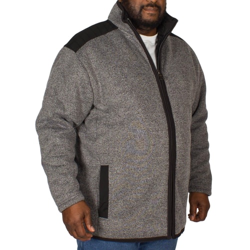 Espionage Heavy Textured Fleece Gery