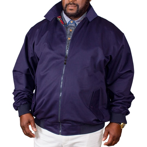 Brooklyn Classic Harrington Jacket Navy
