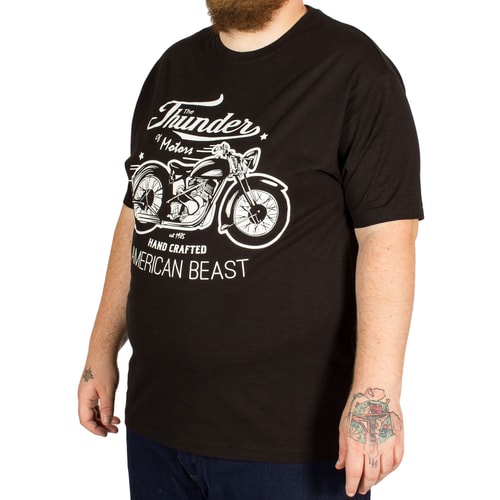 KAM Thunder Rider T-Shirt Black