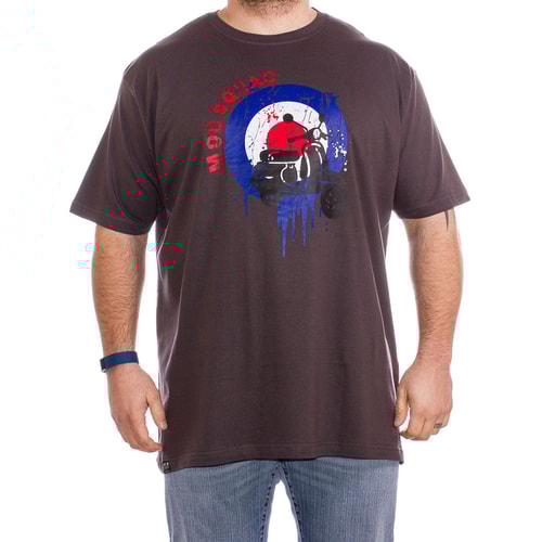 Loyalty & Faith Mod Squad Motor Charcoal T-Shirt