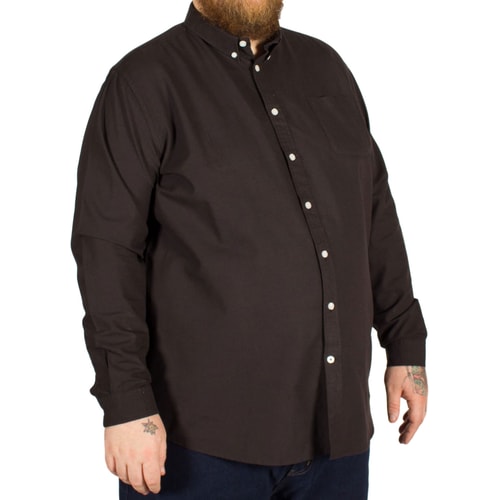 D555 Alastair Oxford Shirt Black