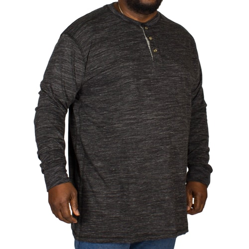 D555 Mack Grandad T-Shirt Black