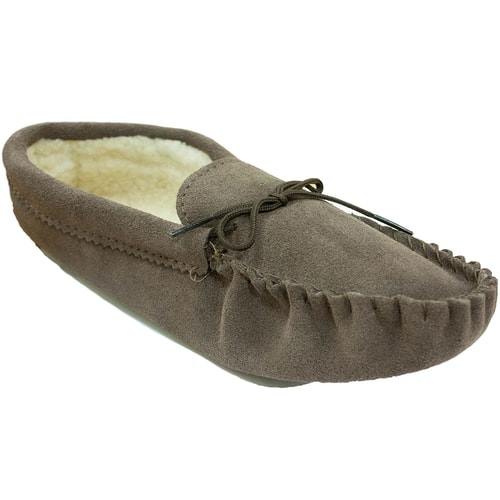 Mokkers Jake Brown Suede Moccasin Slipper