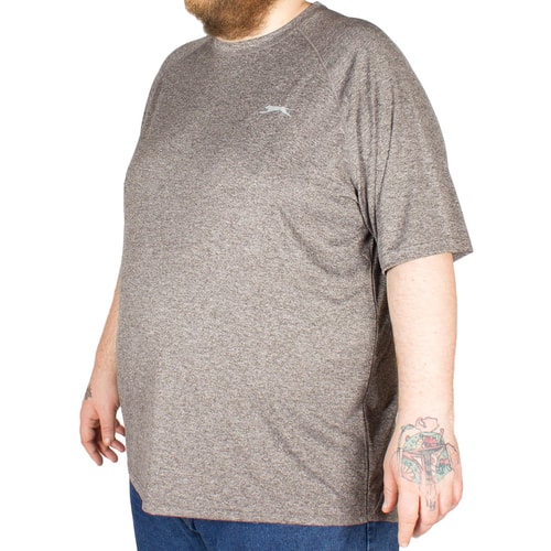 Slazenger Demeter Sports T-Shirt Black Marl