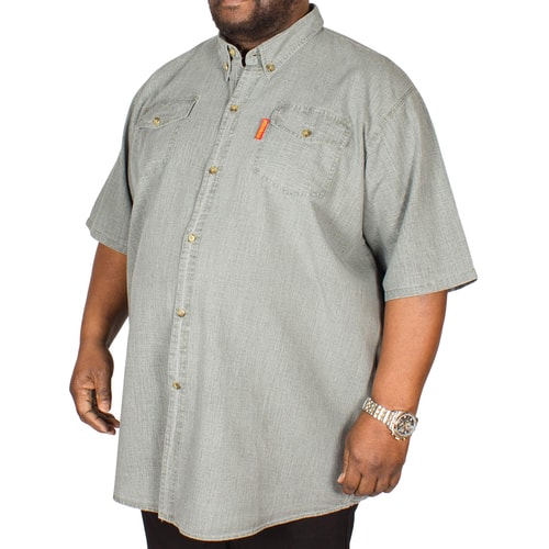 Fitzgerald Terry Linen Shirt Dark Grey