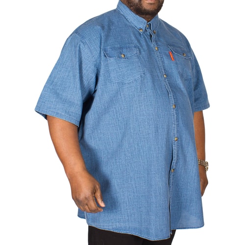 Fitzgerald Terry Linen Shirt Denim