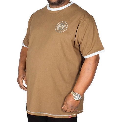 D555 Otis Original Outfitters Back Print T-Shirt Khaki