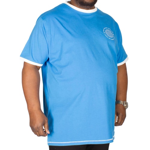 D555 Otis Original Outfitters Back Print T-Shirt Blue