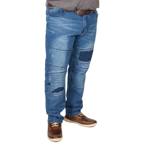 D555 Newport Tapered Fit Biker Jeans