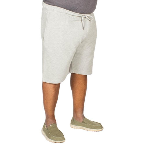 D555 Ribbed Shorts Grey