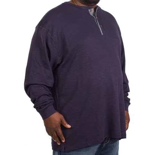 Espionage Grandad Waffle T-Shirt Navy