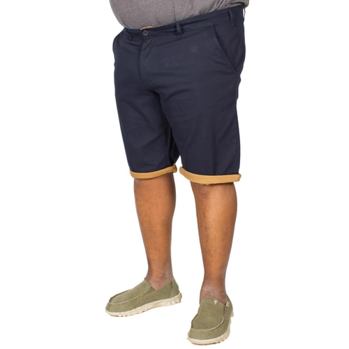 D555 Morgan Stretch Chino Shorts Navy