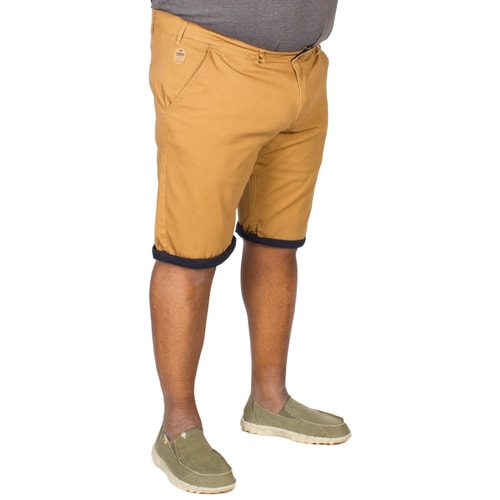 D555 Morgan Stretch Chino Shorts Brown