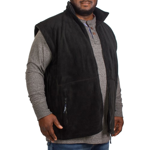Metaphor Plain Full Zip Gilet Black