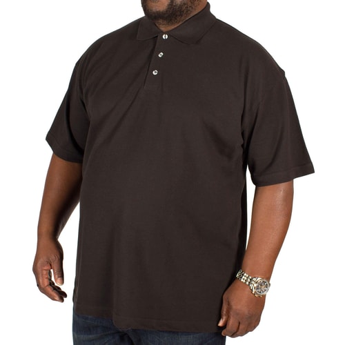 RTY Pique Polo Shirt Black