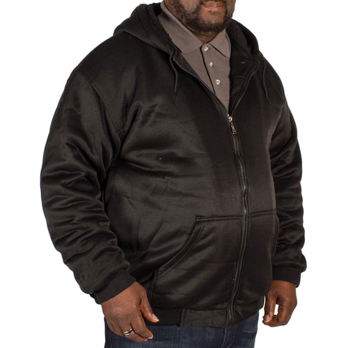 Fitzgerald Fleece Lined Hoody Black