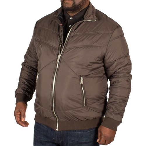 Replika Quilted Jacket Charcoal