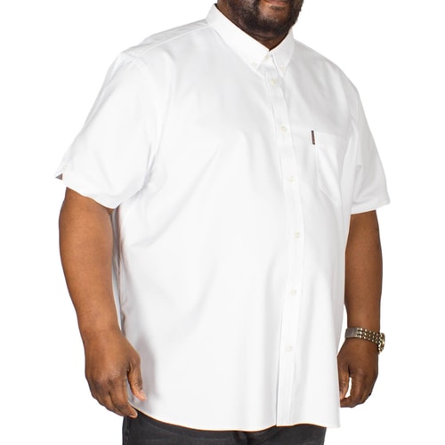 Ben Sherman Plain Oxford Shirt White