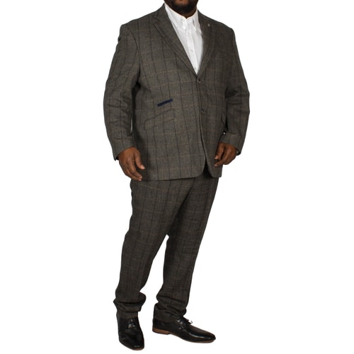 Albert Tweed Suit Grey