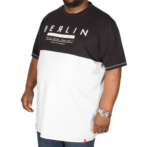 D555 Hamish Berlin Print T-Shirt Black/White