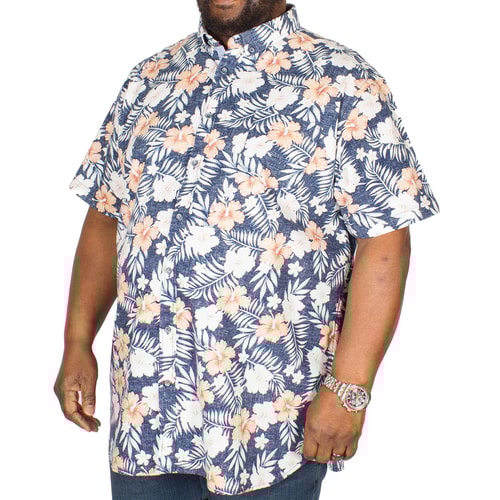 D555 Huxley Hawaiian Print Shirt