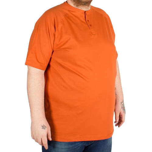 Cotton Valley Grandad T-Shirt Orange