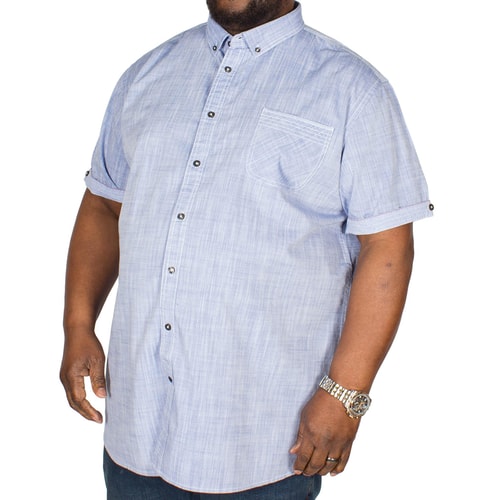 D555 Jericho Space Dyed Shirt Blue