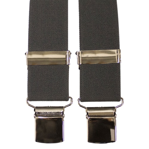 Tex Appeal Extra Long Braces Charcoal