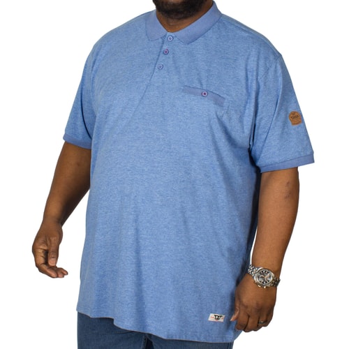 D555 Walker Polo Shirt Sky Blue