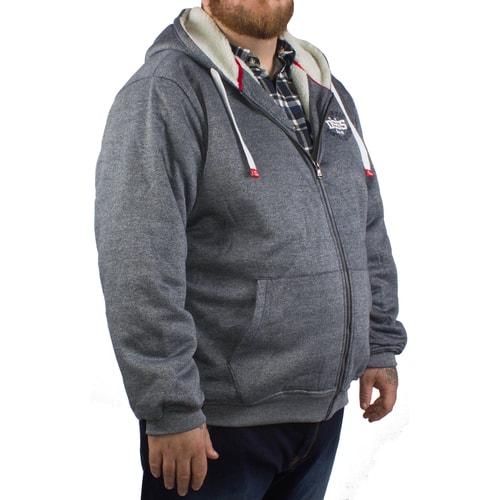 D555 Halbert Fur Lined Sweat Jacket