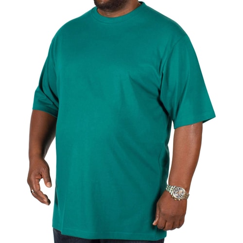 Bigdude Plain Crew Neck T-Shirt Green Tall