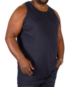 Bigdude Plain Vest Navy