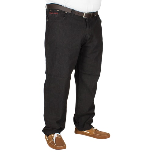 Duke Balfour Elasticated Waist Jeans Black
