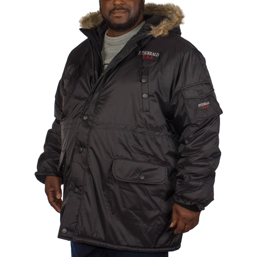 Fitzgerald Parka Jacket Black