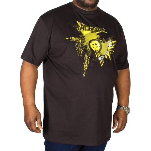 Metaphor Vinyl Revival Print T-Shirt Black