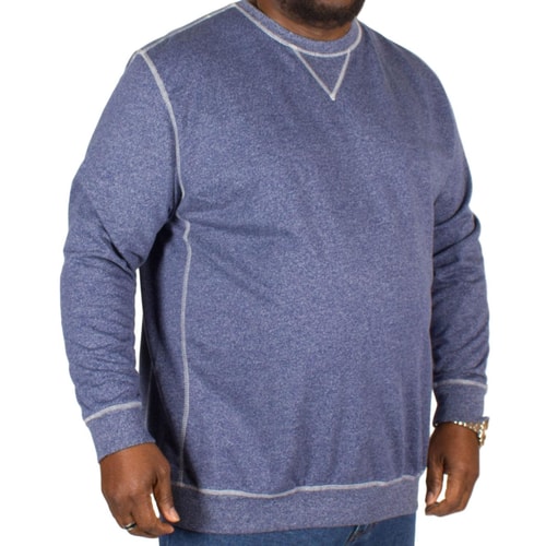 Replika Crew Neck Sweatshirt Blue