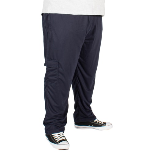 KAM Lightweight Cargo Joggers Navy