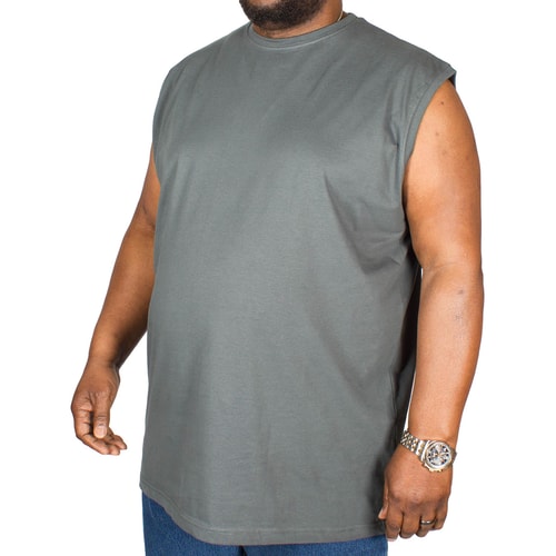 Espionage Crew Neck Vest Dark Green