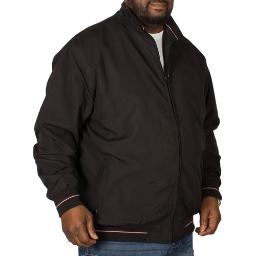 KAM Lightweight Harrington Jacket Black