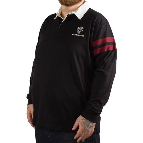 Loyalty & Faith Sevenseries Denver Rugby Polo Black