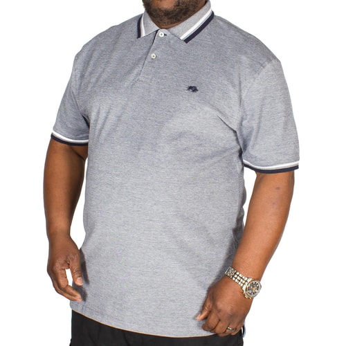 Raging Bull Birdseye Pique Polo Shirt Navy