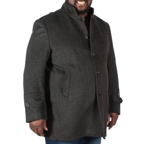 Skopes Grey Twill Overcoat