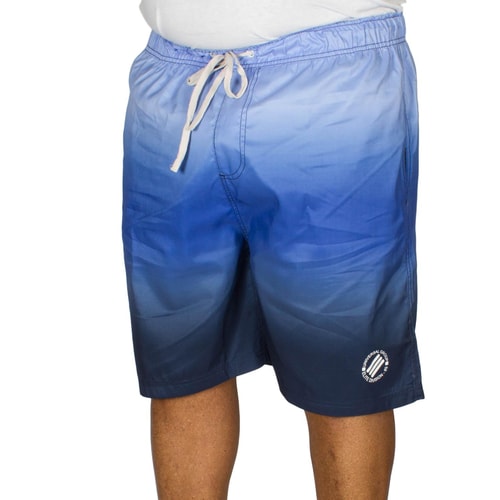 KAM Ombre Swim Shorts Blue