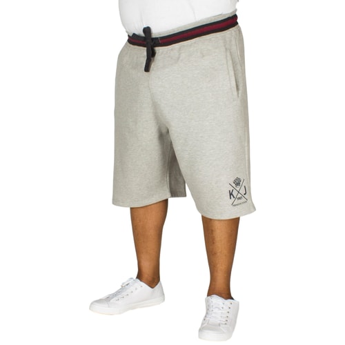 KAM Crown Jogger Shorts Grey