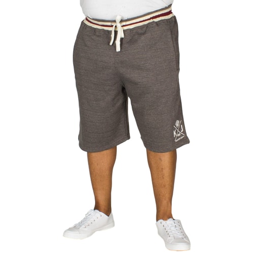 KAM Crown Jogger Shorts Charcoal